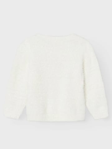 name it Pullover "Nelise" in Weiß/ Pink