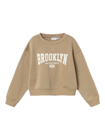 name it Sweatshirt "Niknaks" in Beige