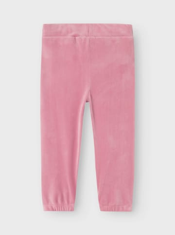 name it Fleece broek "Nadia" roze
