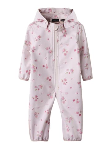 name it Softshelloverall in Rosa