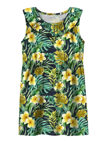 name it Kleid in Grün/ Gelb