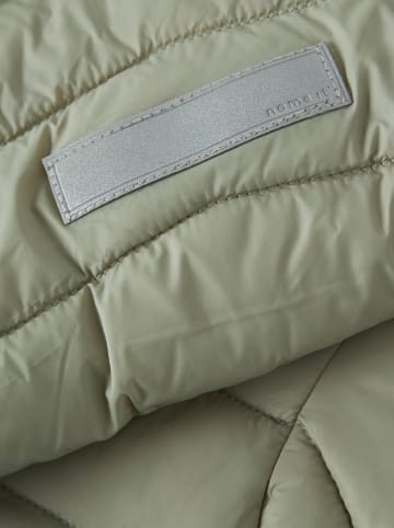 name it Doorgestikte jas lichtgroen