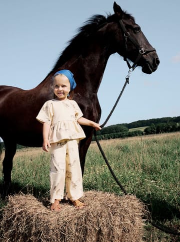 name it Spodnie "Helva" w kolorze żółtym