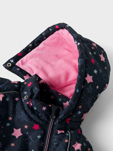 name it Übergangsjacke in Anthrazit/ Pink