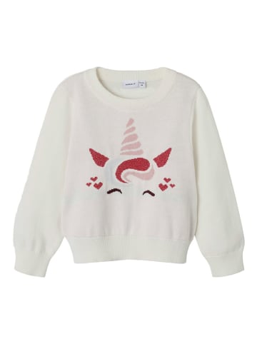 name it Sweter w kolorze białym