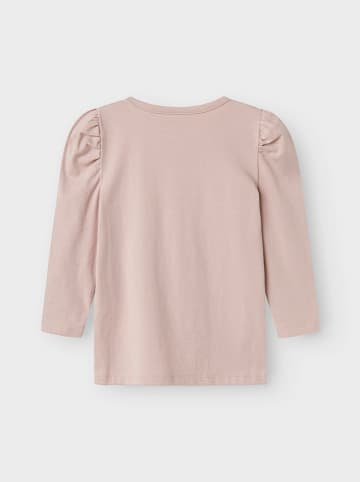 name it Longsleeve "Jamin" in Rosa/ Hellblau