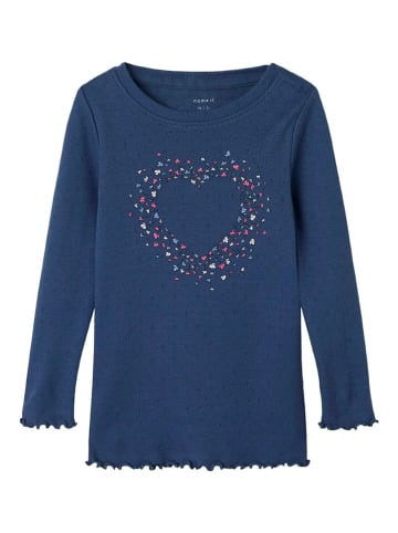 name it Longsleeve in Dunkelblau