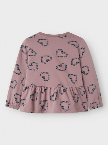 name it Cardigan in Altrosa/ Dunkelblau