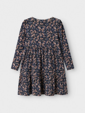 name it Kleid "Oalia" in Dunkelblau/ Beige