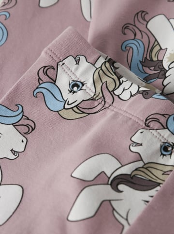 name it Legginsy "Omba" w kolorze jasnoróżowym