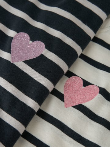 name it Koszulki (2 szt.) "Tenisa" w kolorze biało-czarnym