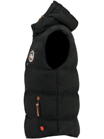 Geographical Norway Steppweste "Vilano" in Schwarz