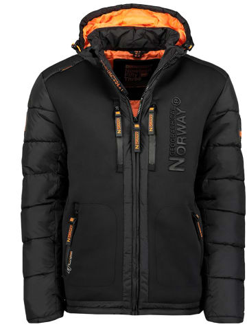 Geographical Norway Winterjacke "Beachwood" in Schwarz
