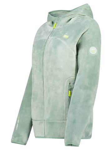 Geographical Norway Kurtka polarowa "Upalood" w kolorze miętowym