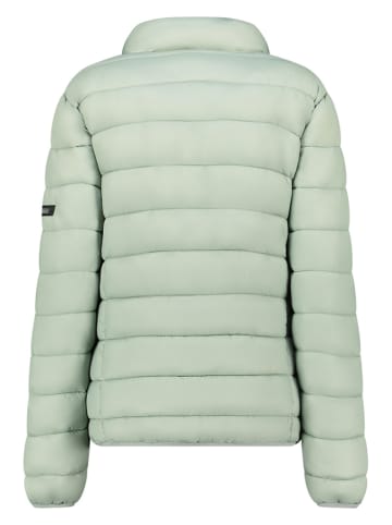 Geographical Norway Doorgestikte jas "Atikolor" mintgroen