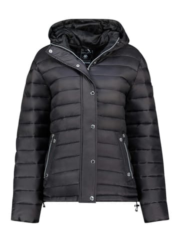 Geographical Norway Doorgestikte jas "Bubulle" zwart