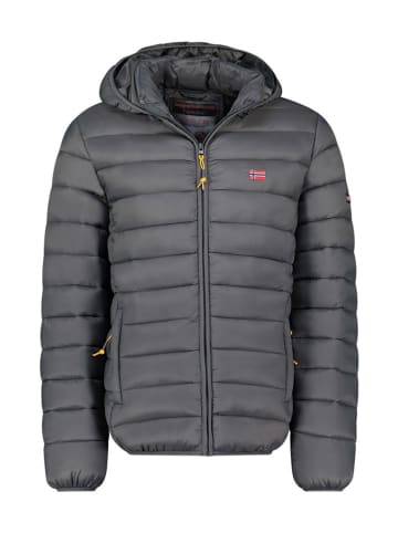 Geographical Norway Doorgestikte jas "Amigolor" grijs