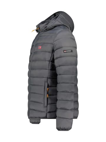 Geographical Norway Kurtka pikowana "Amigolor" w kolorze szarym