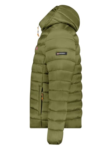 Geographical Norway Kurtka pikowana "Amigolor" w kolorze khaki
