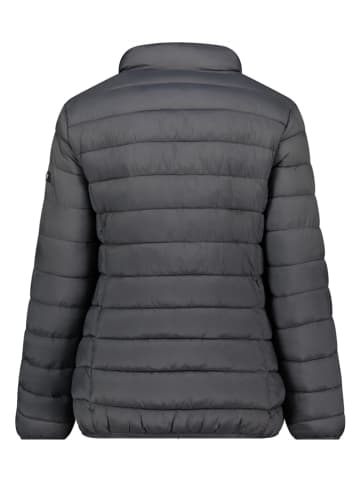 Geographical Norway Doorgestikte jas "Atikolor" antraciet