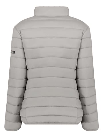 Geographical Norway Doorgestikte jas "Atikolor" grijs