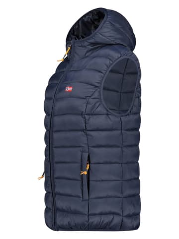 Geographical Norway Steppweste "Vatikolor" in Dunkelblau