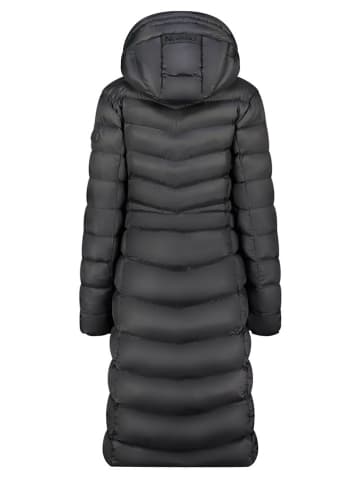 Geographical Norway Doorgestikte mantel "Berangere" zwart