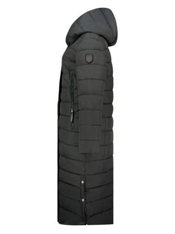 Geographical Norway Steppmantel in Schwarz