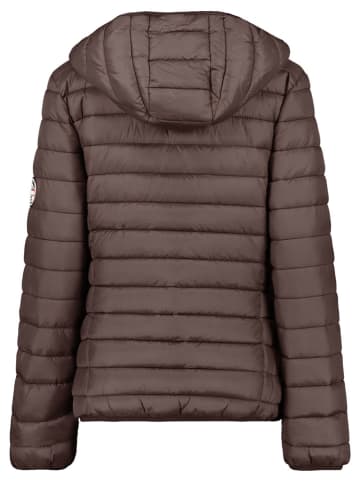 Geographical Norway Kurtka pikowana "Atika" w kolorze brązowym