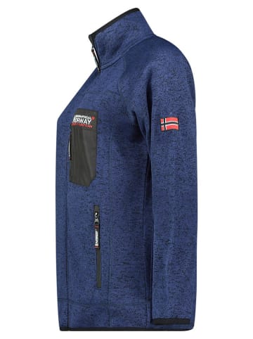 Geographical Norway Kurtka polarowa "Title" w kolorze granatowym