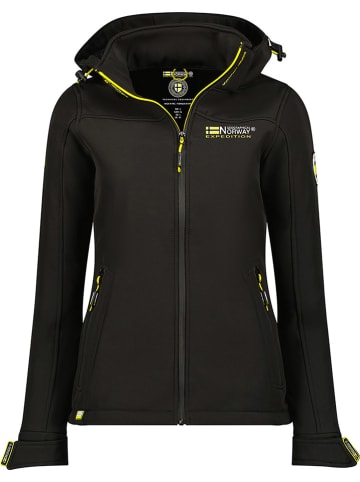 Geographical Norway Softshelljacke "Takeni" in Schwarz