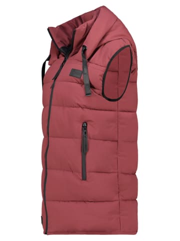 Geographical Norway Doorgestikte bodywarmer "Dolbar" bordeaux
