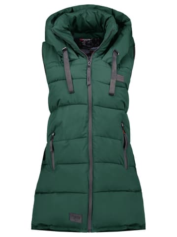 Geographical Norway Doorgestikte bodywarmer "Dolbar" petrol