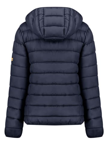 Geographical Norway Doorgestikte jas "Atikamap" donkerblauw