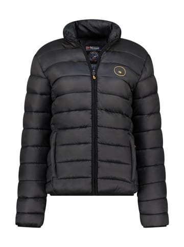 Geographical Norway Doorgestikte jas "Atikamap" zwart