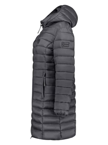 Geographical Norway Steppmantel "Atikotal" in Anthrazit