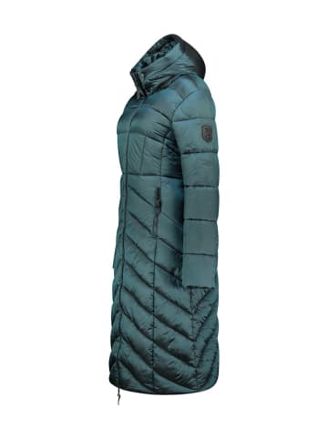 Geographical Norway Wintermantel "Blanche" donkergroen