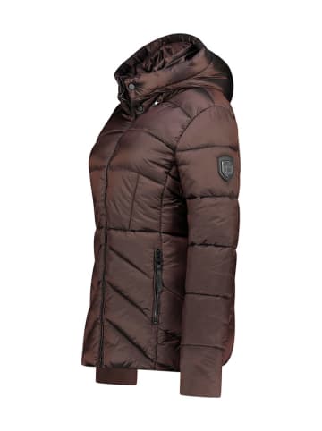 Geographical Norway Kurtka zimowa "Blanche" w kolorze brązowym