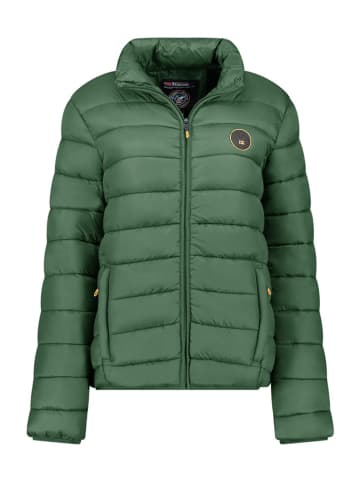 Geographical Norway Doorgestikte jas "Atikamap" groen