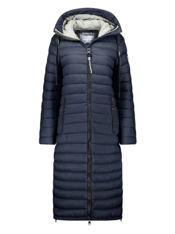 Geographical Norway Wintermantel "Azule" donkerblauw