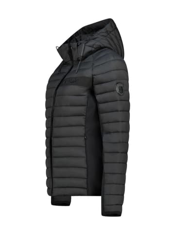 Geographical Norway Doorgestikte jas "Aretha" zwart