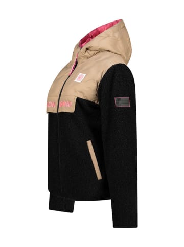 Geographical Norway Fleecejacke "Techic" in Schwarz