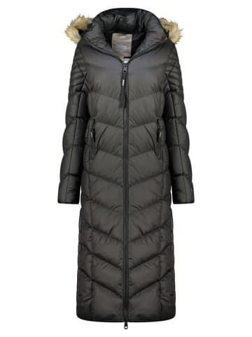 Geographical Norway Płaszcz zimowy "Capucine" w kolorze czarnym