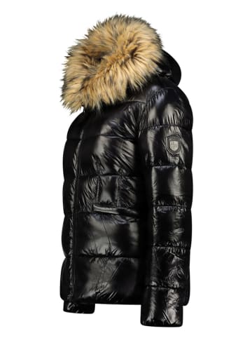 Geographical Norway Doorgestikte jas "Dolska" zwart