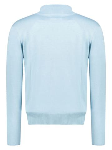 Geographical Norway Cardigan "Fregate" in Hellblau