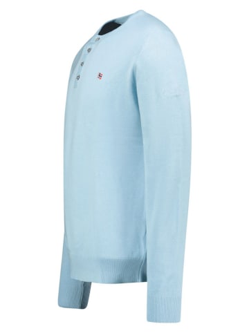 Geographical Norway Trui "Fraser" lichtblauw