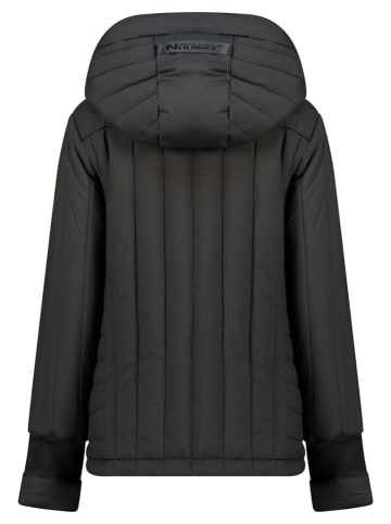 Geographical Norway Doorgestikte jas "Bitia" zwart