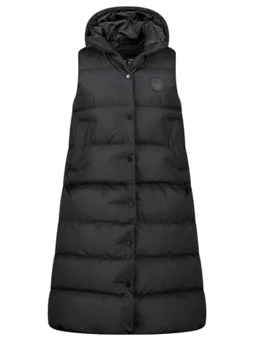 Geographical Norway Steppweste "Villian" in Schwarz