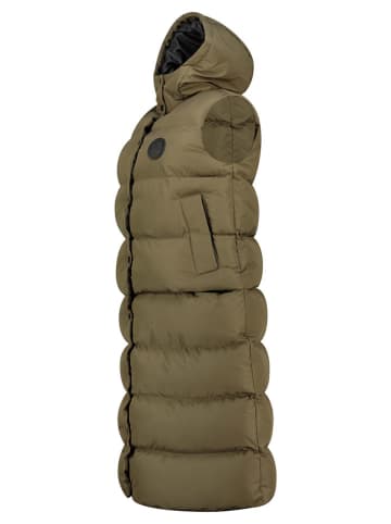 Geographical Norway Doorgestikte bodywarmer "Villian" kaki