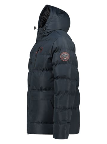 Geographical Norway Kurtka zimowa "Bario" w kolorze granatowym